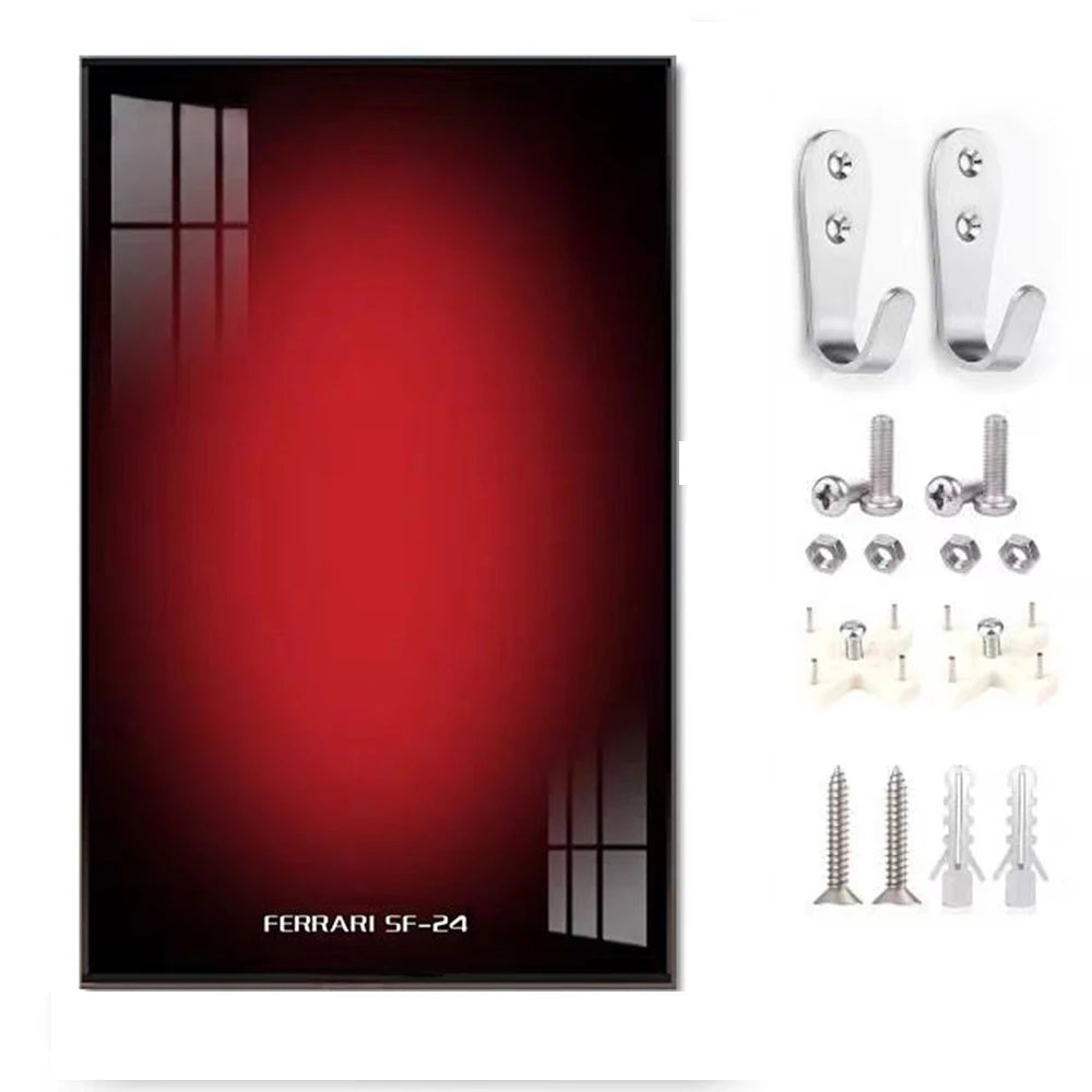 NEW Display Wallboard for Lego 42207 Ferrari SF-24 F1,Adult Collectibles for Lego Car Wall Mount Building Blocks