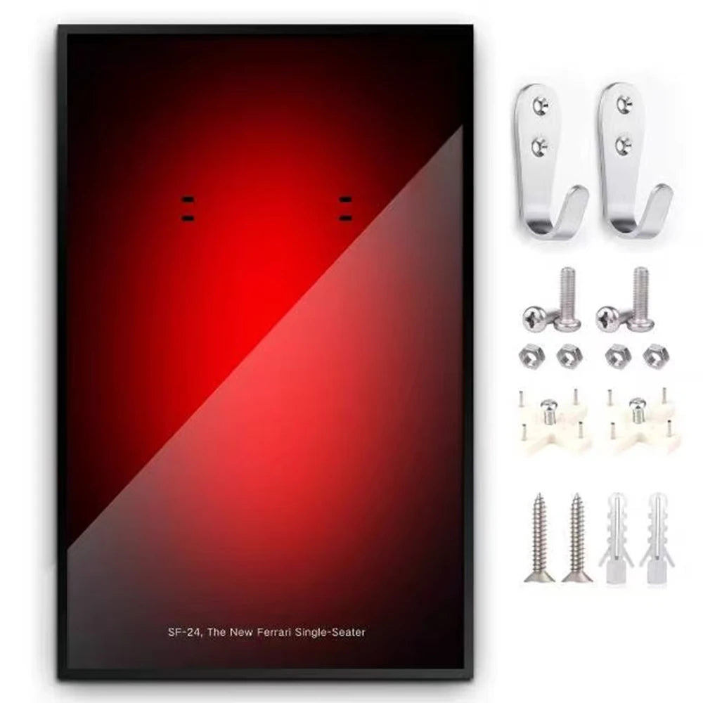 NEW Display Wallboard for Lego 42207 Ferrari SF-24 F1,Adult Collectibles for Lego Car Wall Mount Building Blocks
